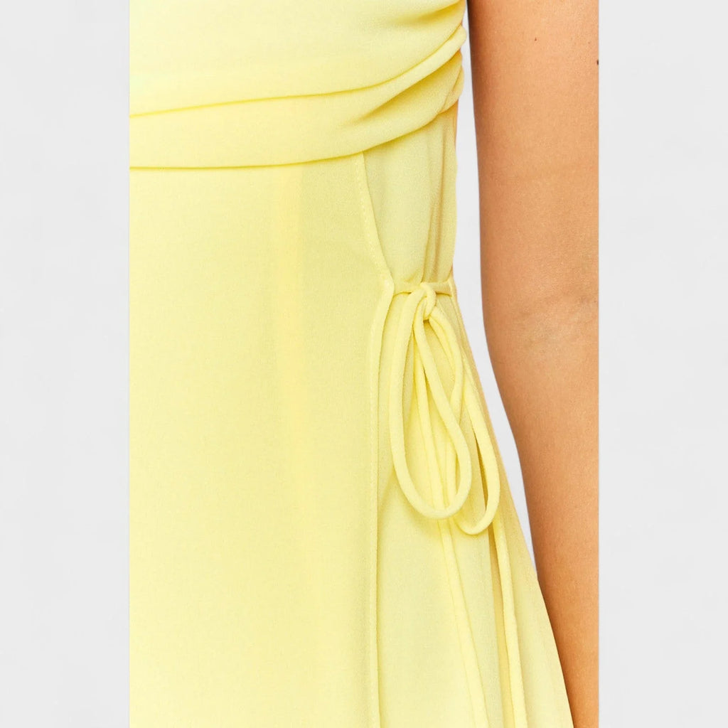 Flóssi - vestido maxi amarillo