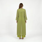 HELENA - CONJUNTO SATIN 3 PIEZAS CON CARDIGAN FLUIDO