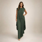 ALDINA - CONJUNTO ELEGANTE CON PLISADOS