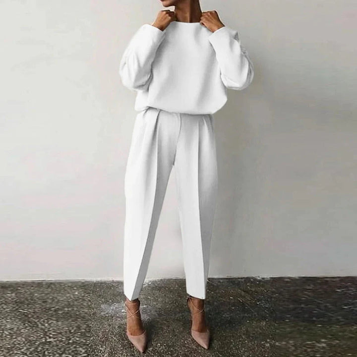 Women's Two-Piece Set — Elegant, Comfortable, and Versatile for Everyday Wear