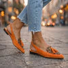 Lorena | Mules Planas Bicolores