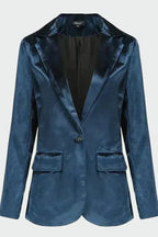Chaqueta en línea refinada