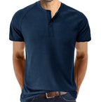 Camisa Henley - Abertura de Botones