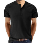 Camisa Henley - Abertura de Botones