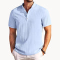 CAMISA HENLEY - PLACKET CORTO CON BOTONES