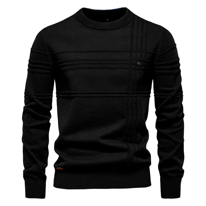 Alejandro | Camisola Elegante Para Homem Com Design Xadrez