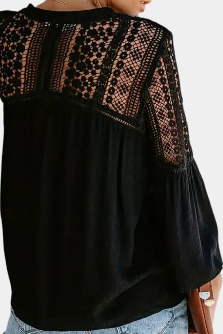 Esperanza | Sunwoven Lace Blouse