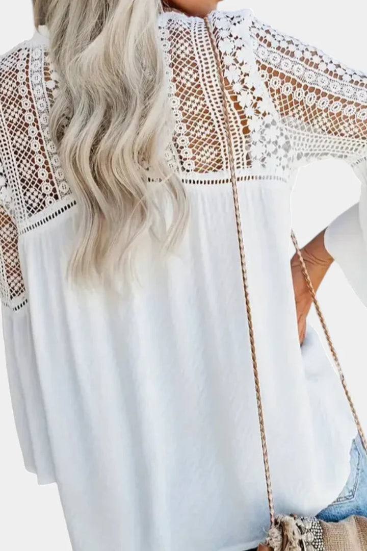 Esperanza | Sunwoven Lace Blouse
