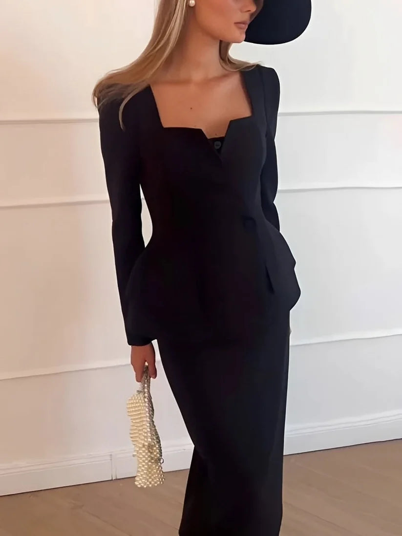 Samira - Conjunto Elegante De Dos Piezas