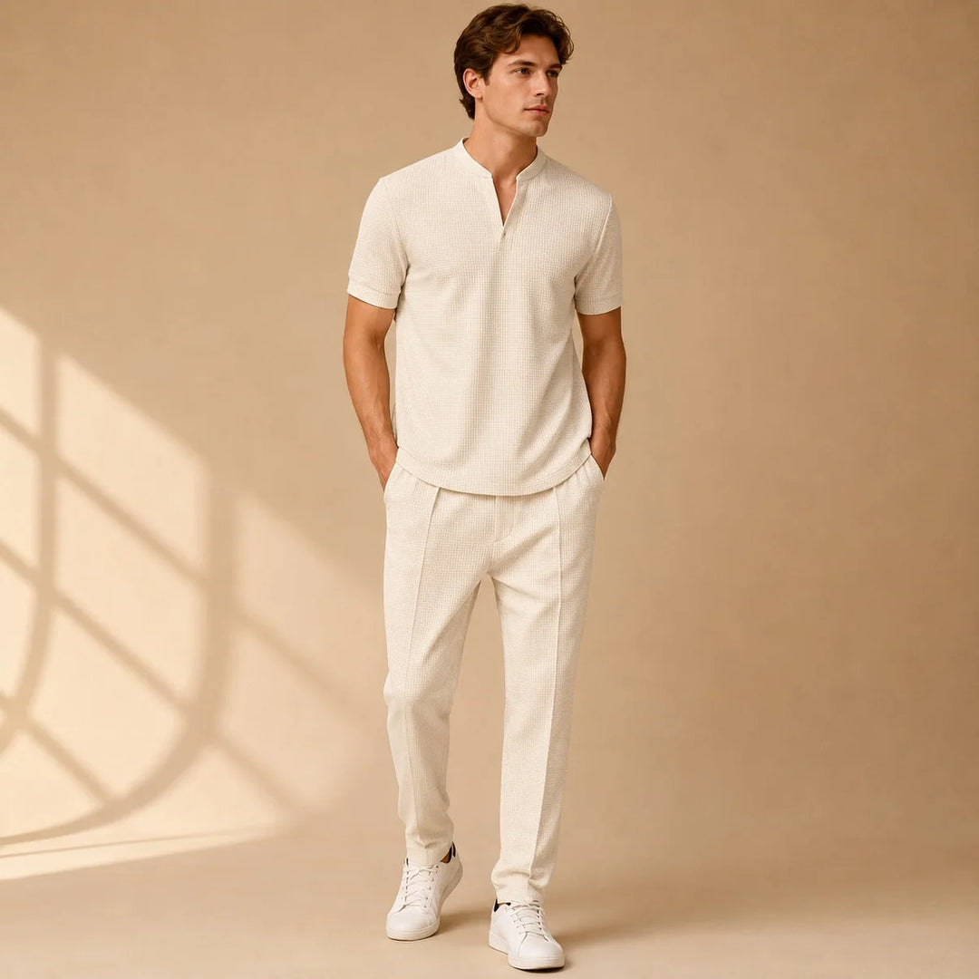 Howard - Conjunto Minimalista De Waffle 2 Piezas