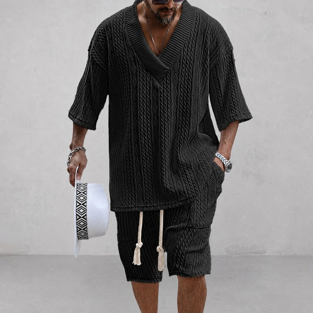 Norman - Conjunto De Camisa Suelta Y Transpirable