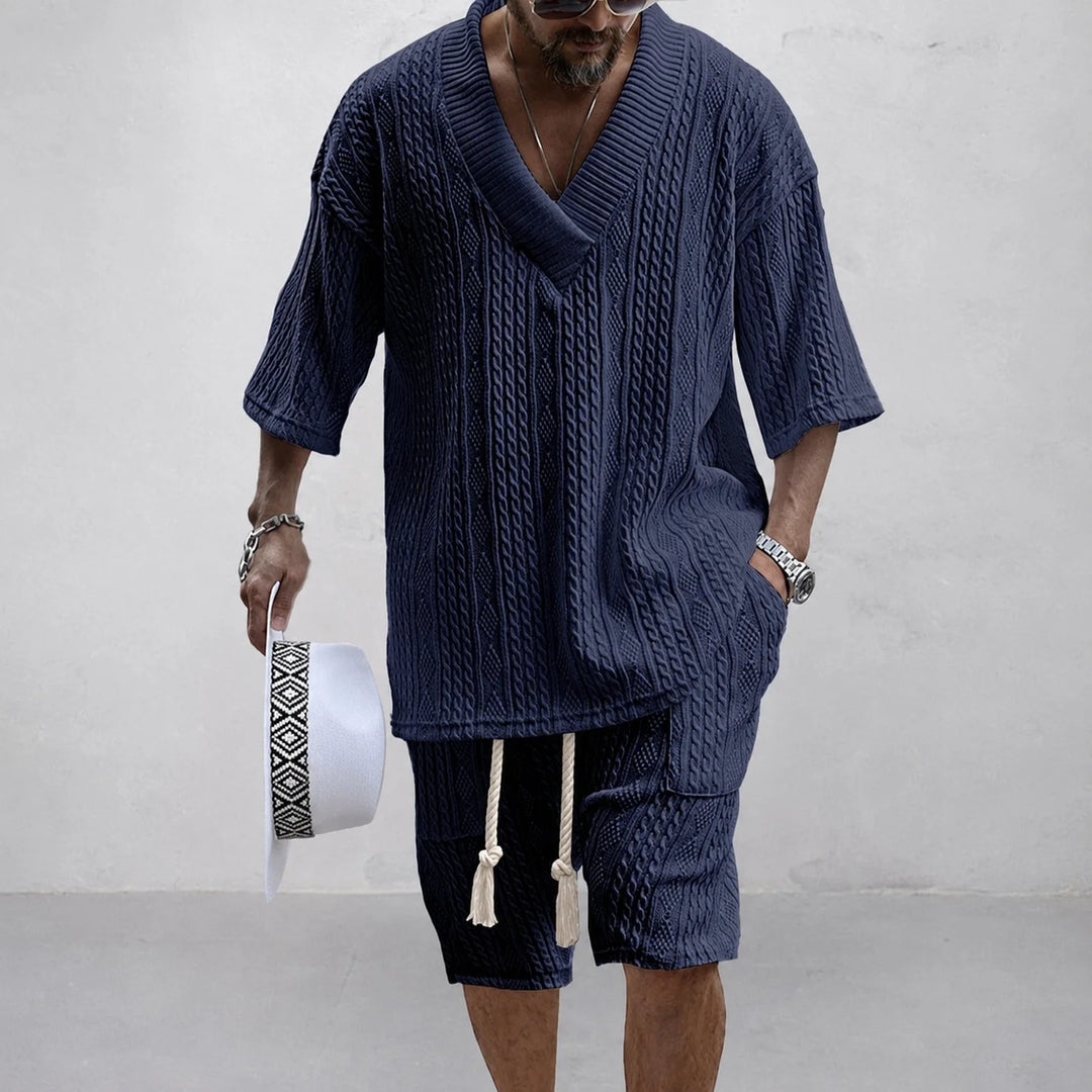 Norman - Conjunto De Camisa Suelta Y Transpirable
