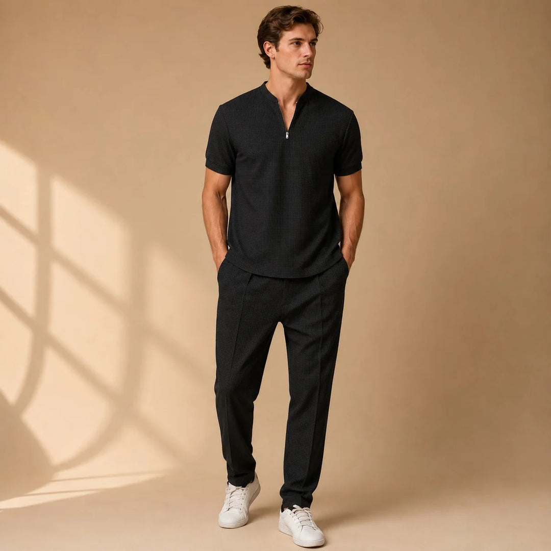 Howard - Conjunto Minimalista De Waffle 2 Piezas