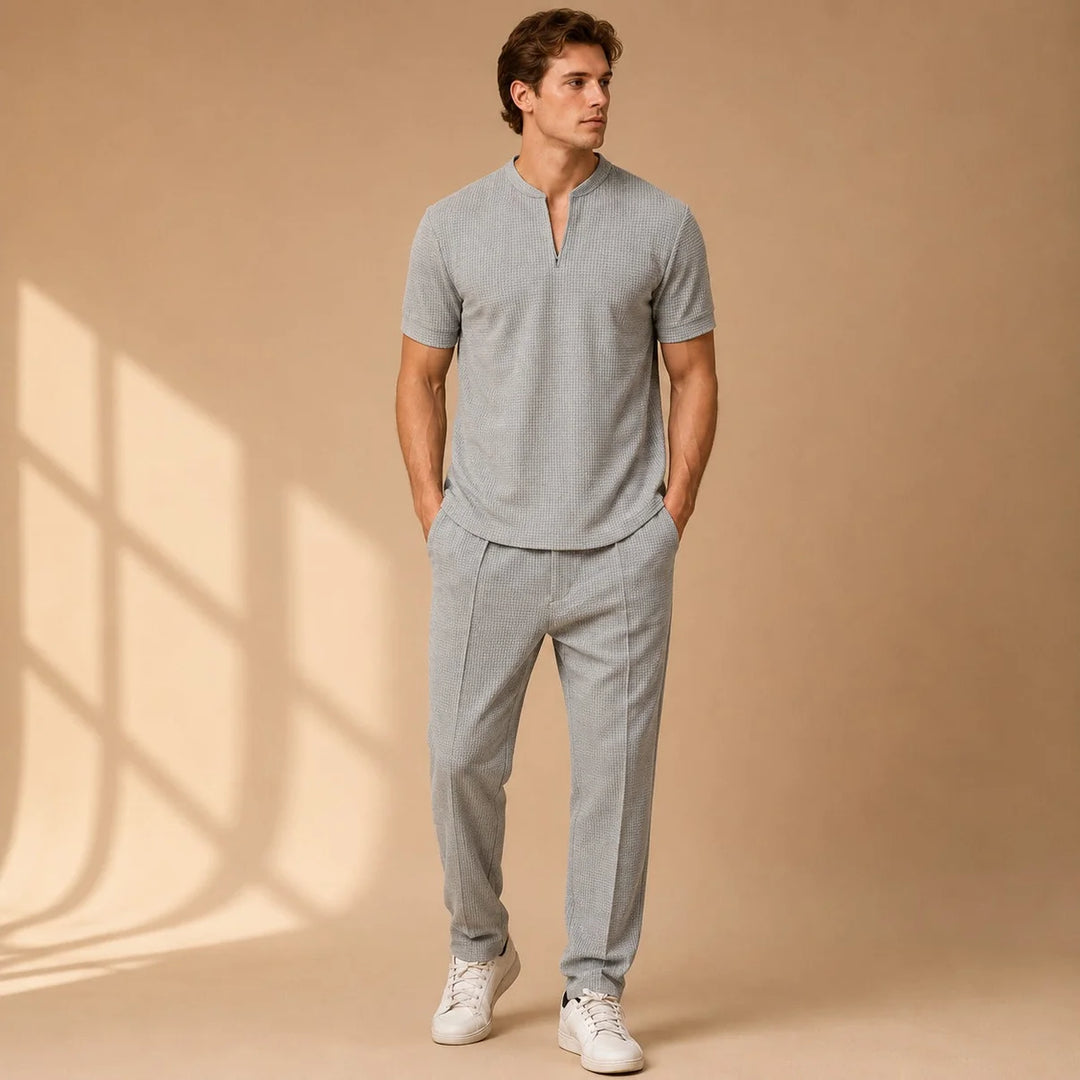 Howard - Conjunto Minimalista De Waffle 2 Piezas