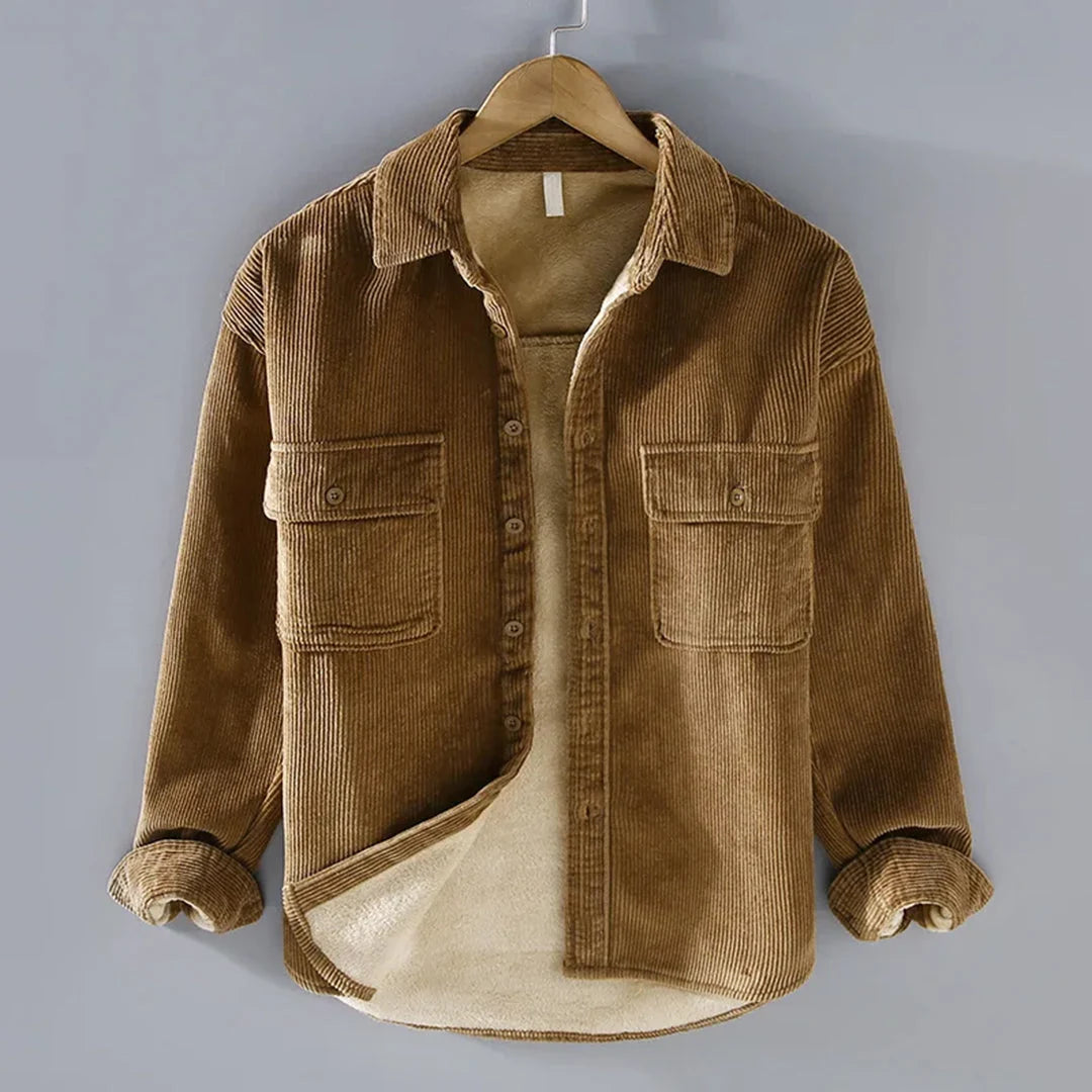 Ralf™ - Camisa De Invierno De Pana Para Hombre
