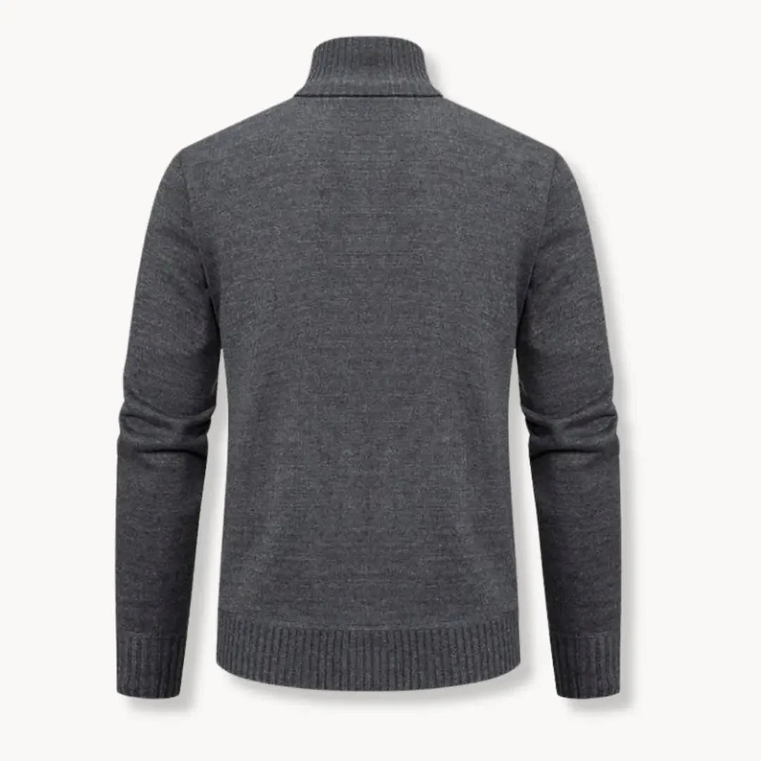 Camisola de Malha - Fecho de Correr Frontal Completo