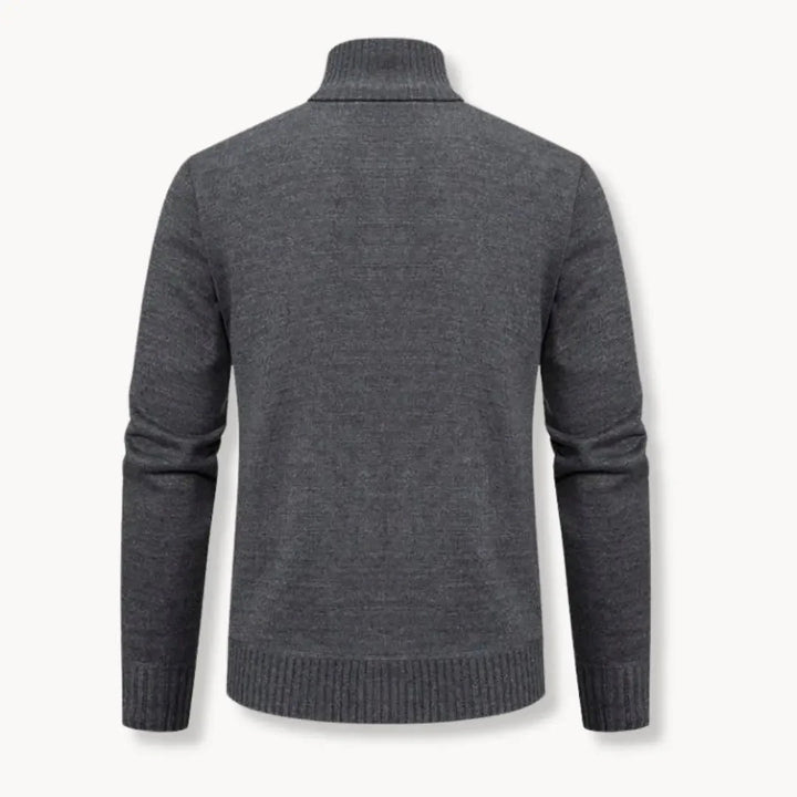 Camisola de Malha - Fecho de Correr Frontal Completo