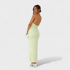 Camila - vestido largo con pliegues