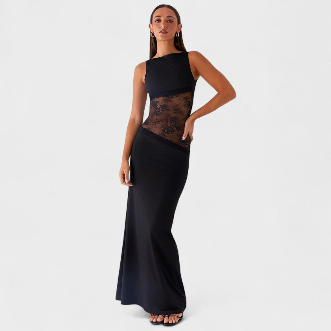 Mónaco - Vestido Comprido De Renda