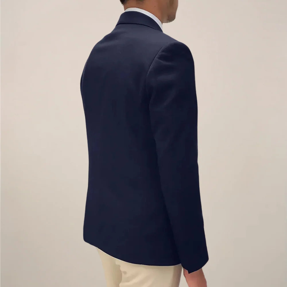 Renato | Blazer Masculino Elegante com Dois Botões, Casaco Leve de Primavera