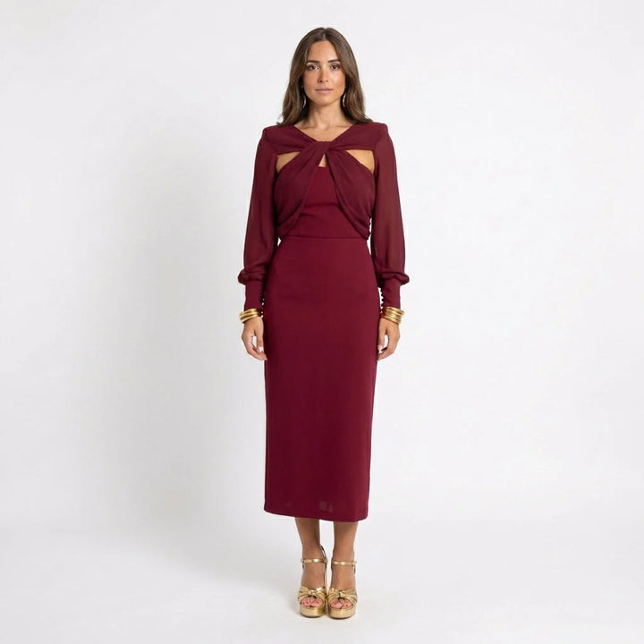 Daci | Vestido Elegante e Sofisticado para Mulher