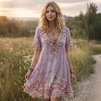 VESTIDO FLORAL ESTAMPADO BOHO