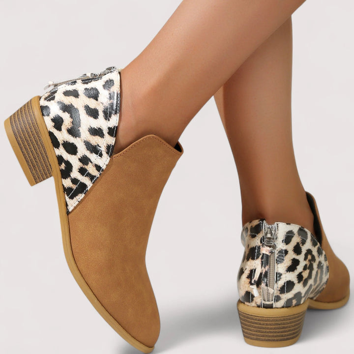 Jasmin - Botins de Camurça Elegantes