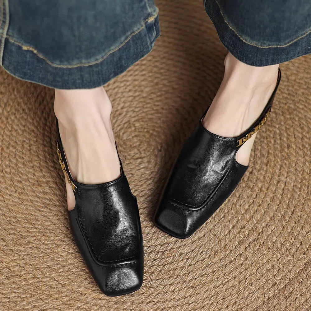 AVELLA - MULES DE CUERO
