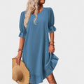 Sassa - vestido casual con volantes