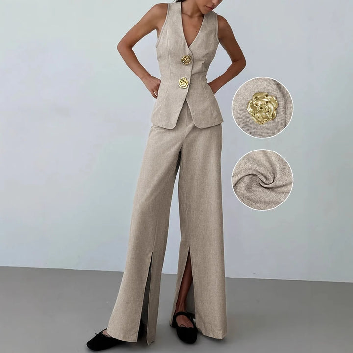 Beatriz - Women's Stylish Blazer and Trousers Suit