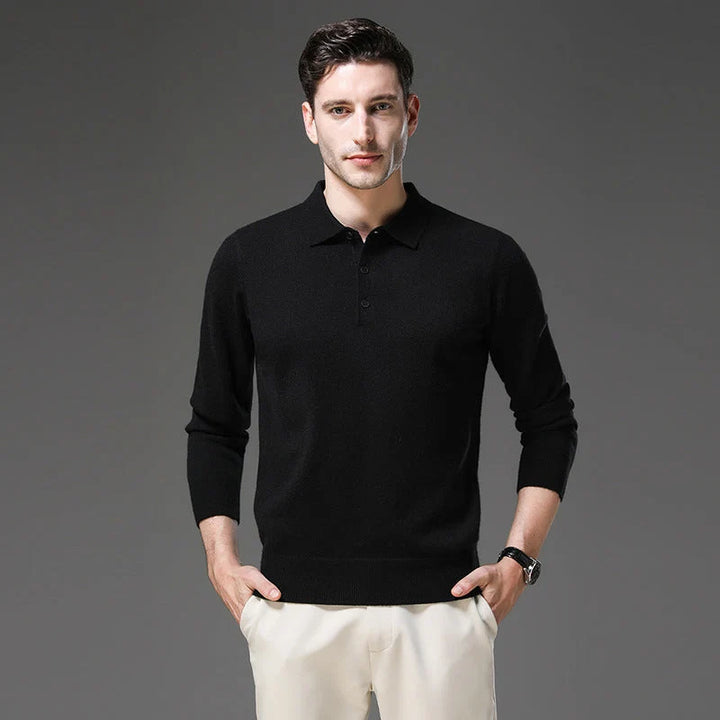 Tobias™ | Polo Profesional En Cachemira Para Hombre