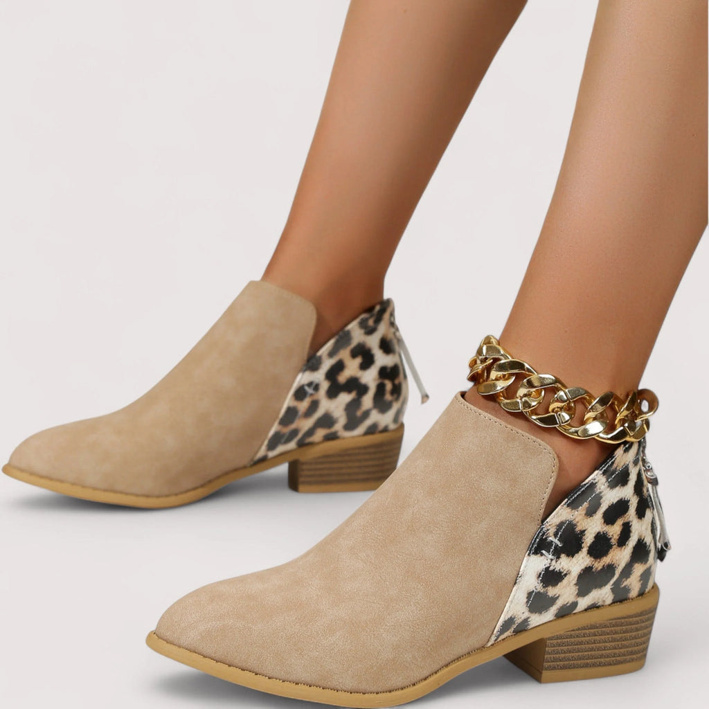 JASMIN - BOTINES DE ANTE ELEGANTES