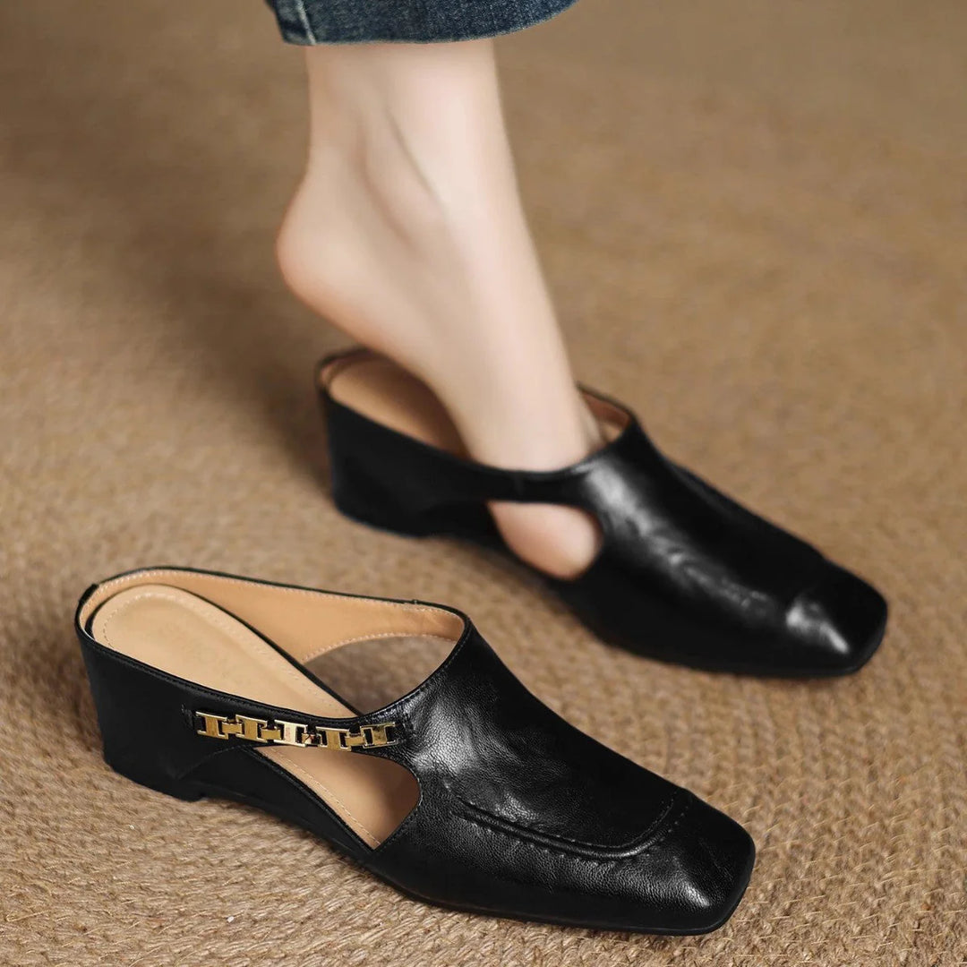Avella - Mules de Couro