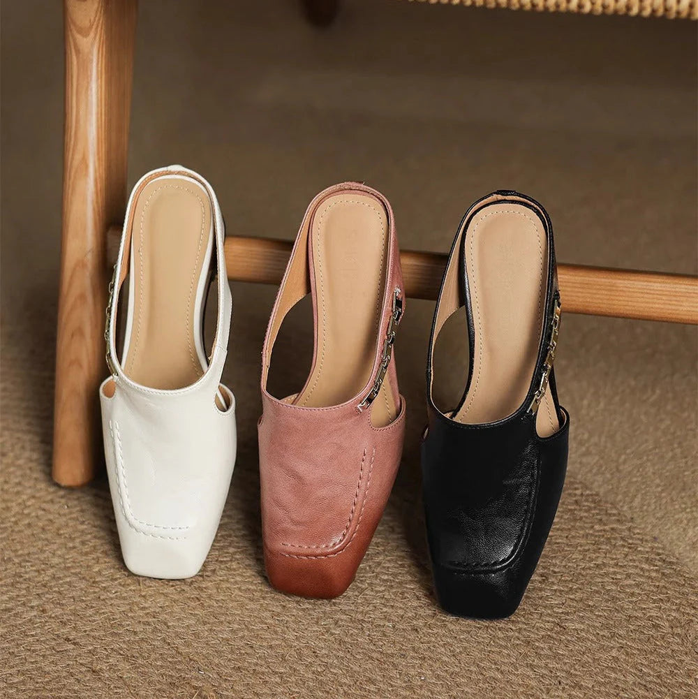 AVELLA - MULES DE CUERO