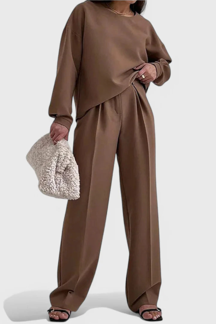 Elaya - Conjunto De Loungewear Moderno De Duas Peças