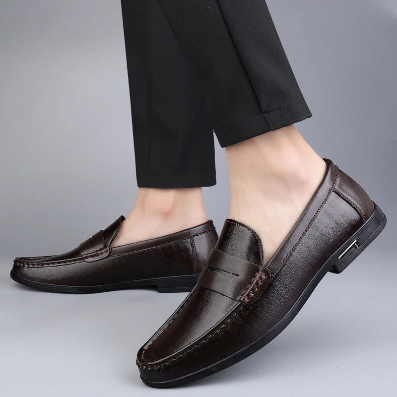 Guilherme - zapatos de cuero genuino italiano elegantes