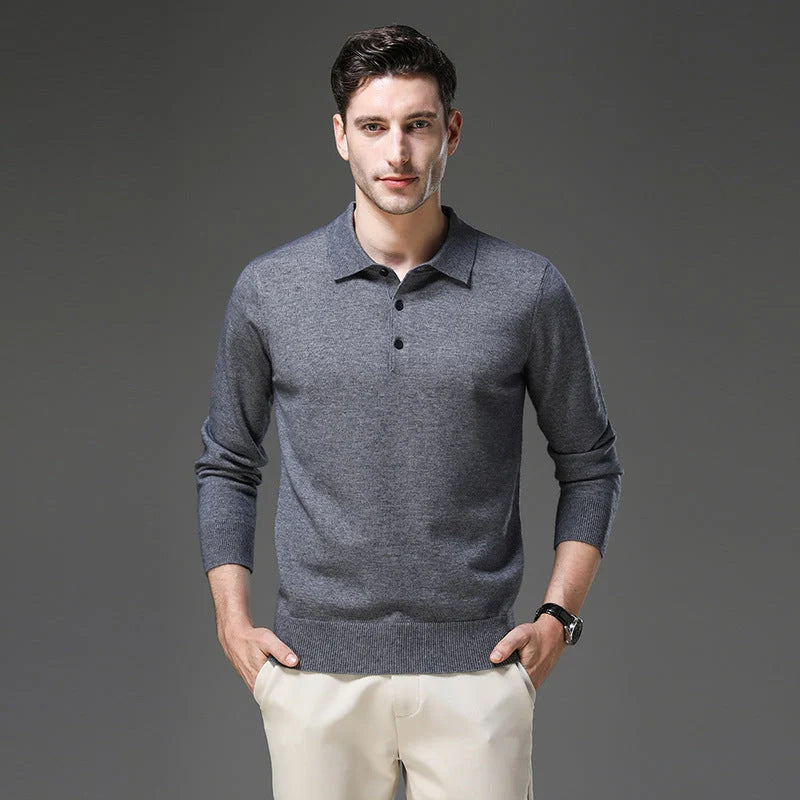 Tobias™ | Polo Profesional En Cachemira Para Hombre