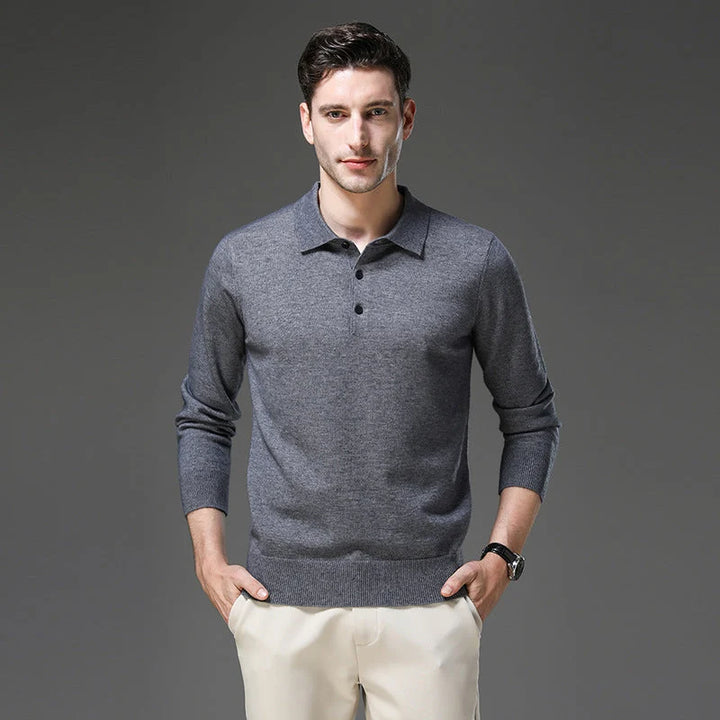Tobias™ | Polo Profesional En Cachemira Para Hombre