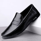 Guilherme - zapatos de cuero genuino italiano elegantes