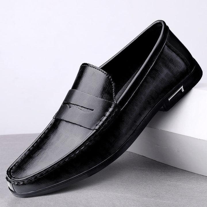 Guilherme - Sapatos Elegantes de Couro Genuíno Italiano