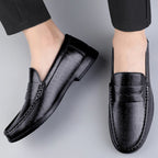 Guilherme - zapatos de cuero genuino italiano elegantes