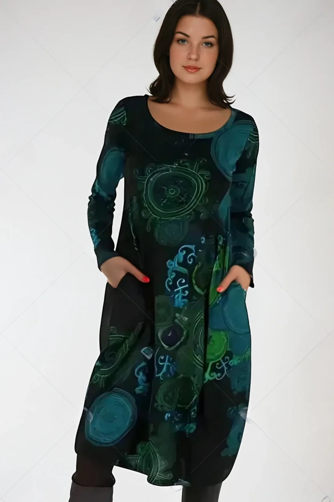 Jana | Vestido De Invierno Bohemio