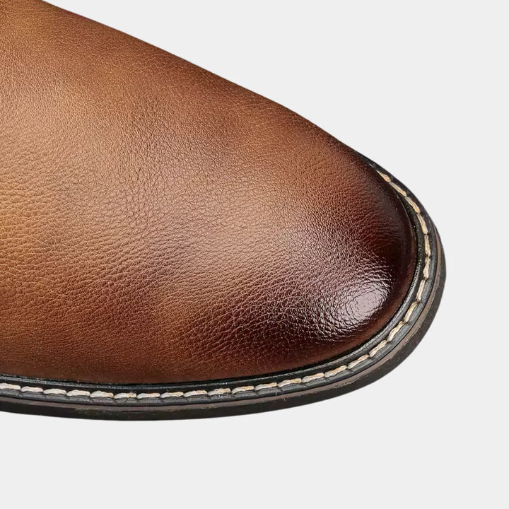 Dinis - Botins Chelsea De Couro para Homem