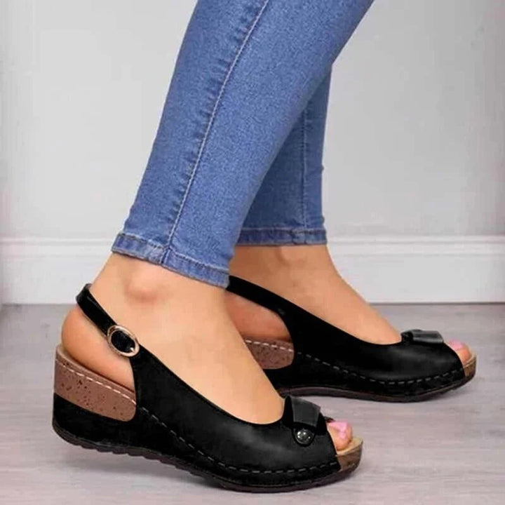 Helena - Women's Comfort Heel Sandals