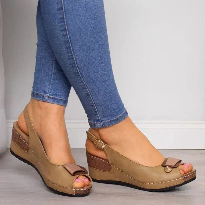 Helena - Women's Comfort Heel Sandals