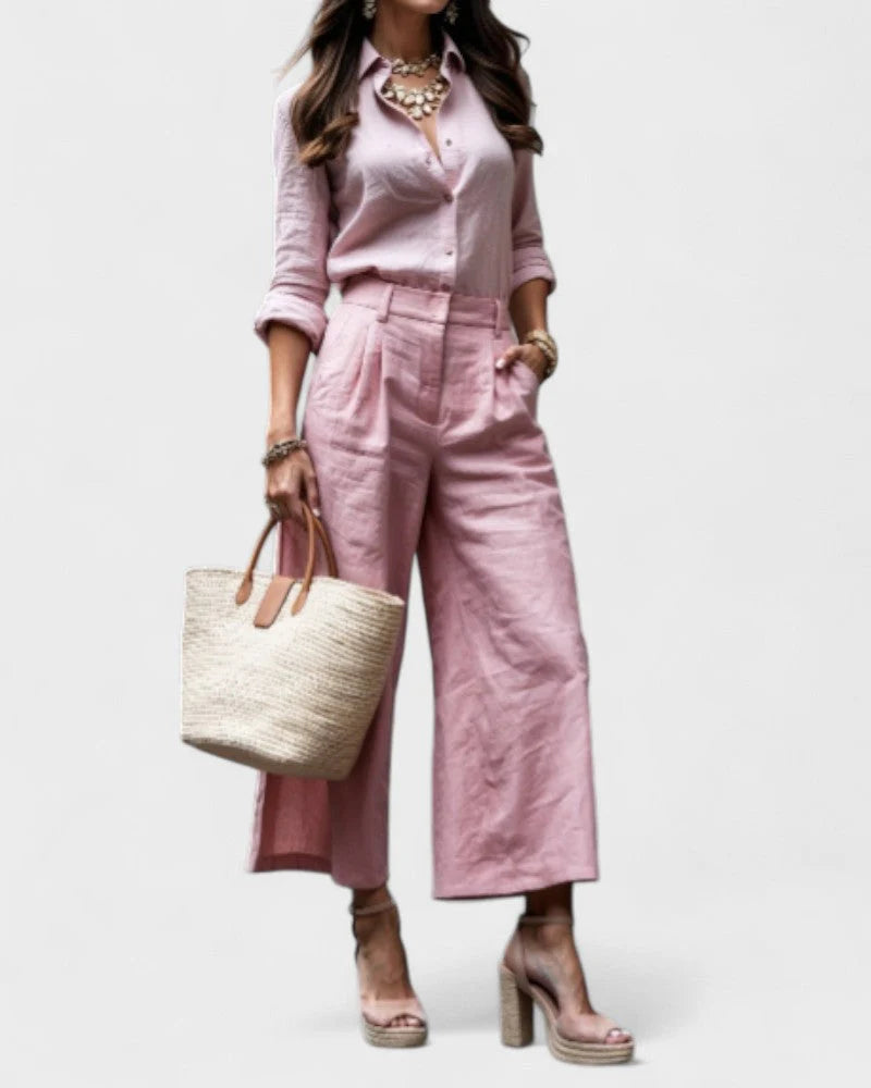 Isadora - Look Casual Chique Rosa
