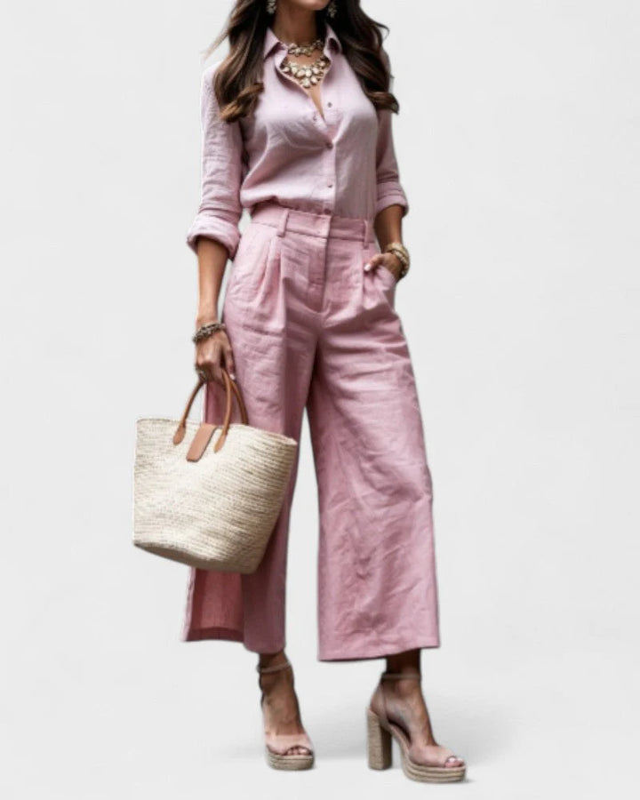 Isadora - Look Casual Chique Rosa