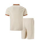 CONJUNTO POLO - TEJIDO WAFFLE
