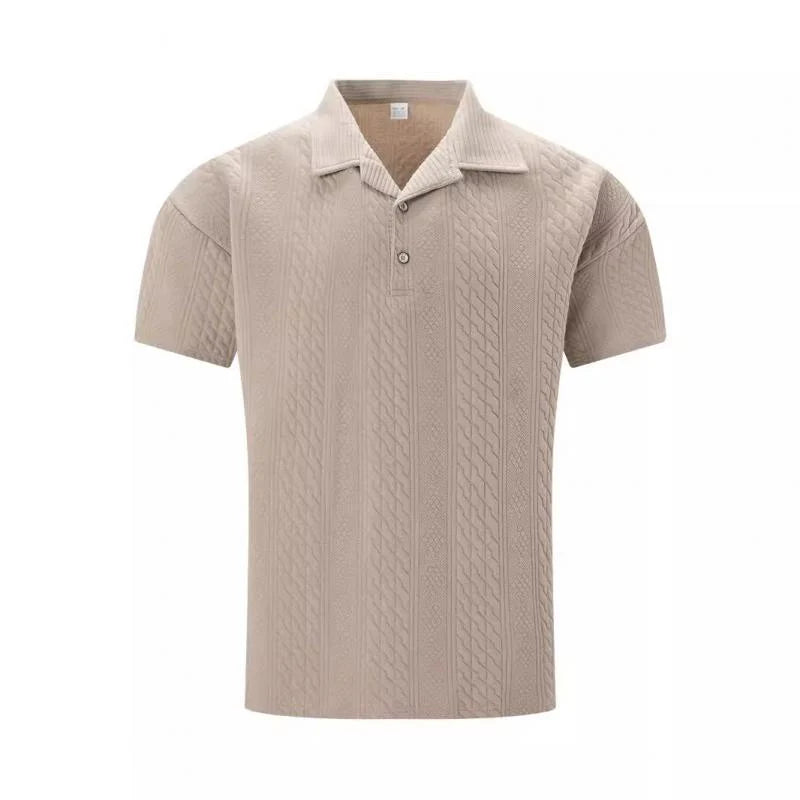Camisa Polo - Textura Jacquard Relajado