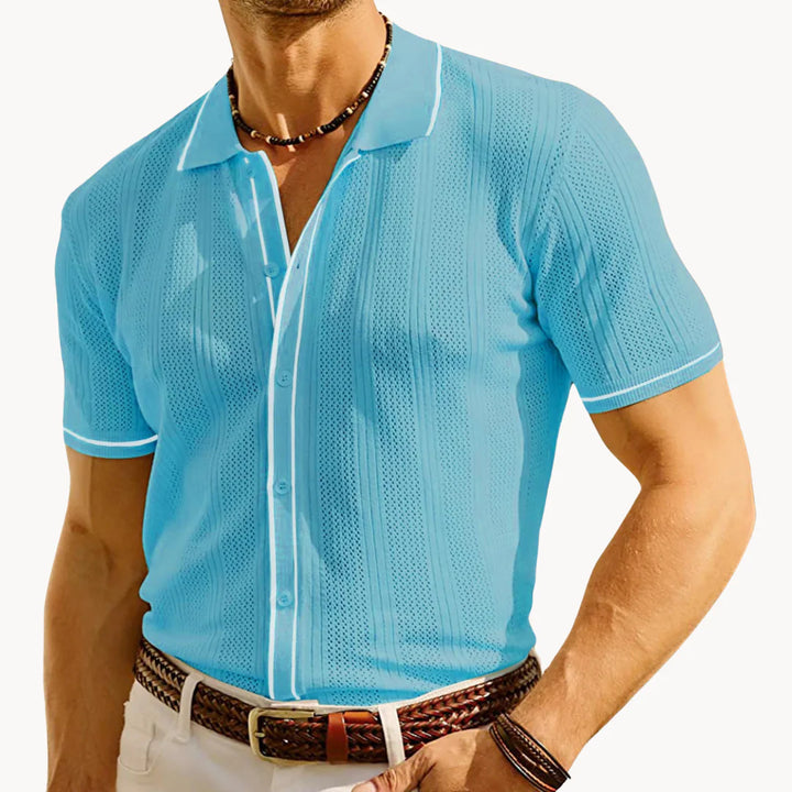 Camisa Oxford - Tecido Texturizado